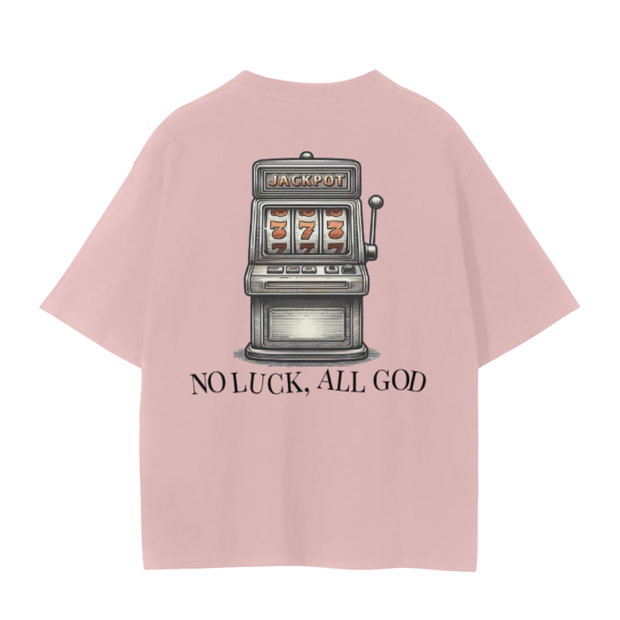 “No Luck, All God” Loose Fit Tee - VOLUME TWO