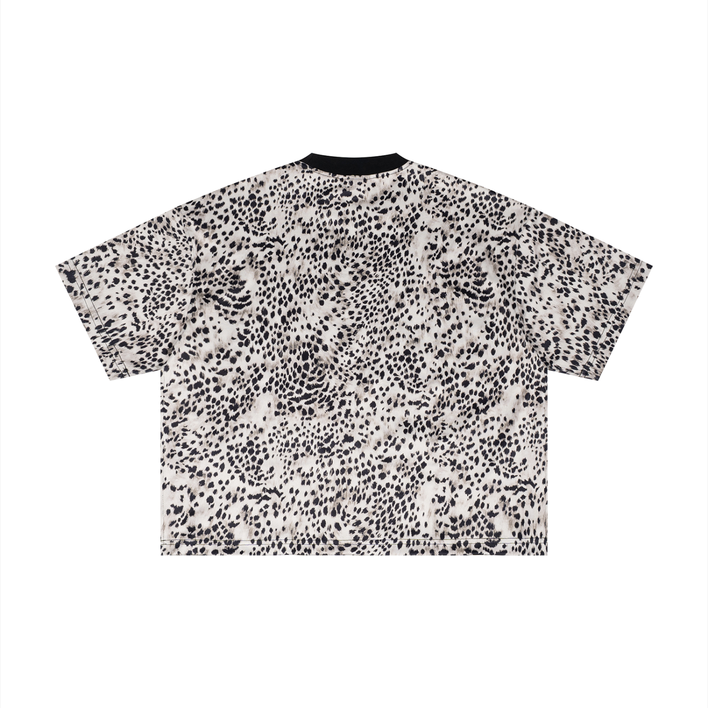 Boxy Leopard Print Shirt